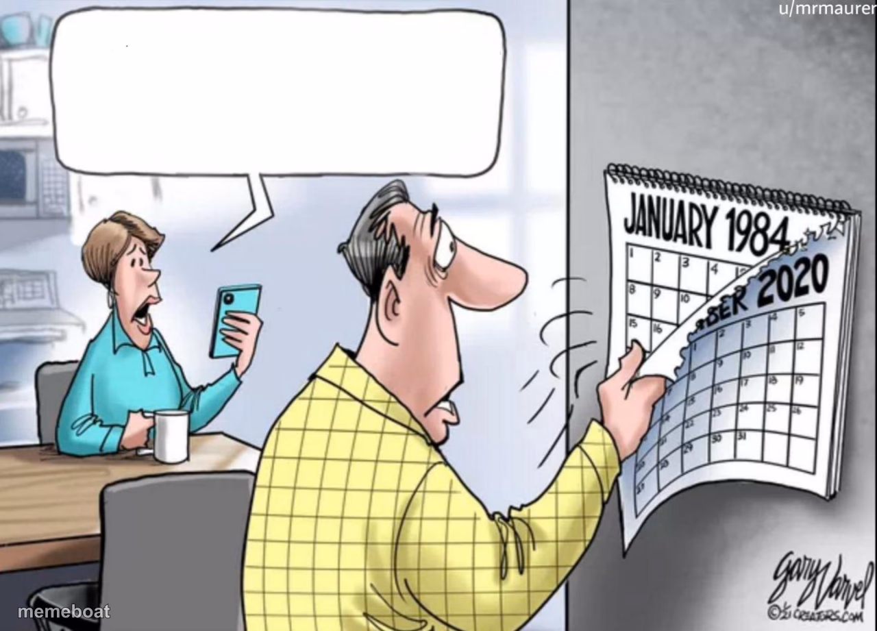 1984 Calendar - meme generator image preview