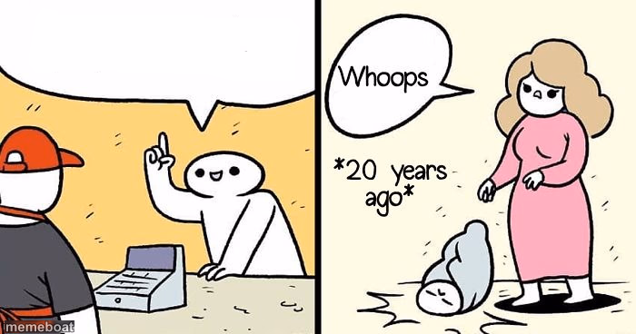20 years ago - meme generator image preview