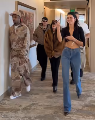 21 Savage with Kendall Jenner - Unbothered Walk