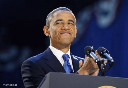 2nd Term Obama - meme generator image preview