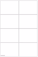 2x4 panel empty comic