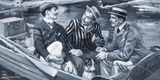 3 men in a boat