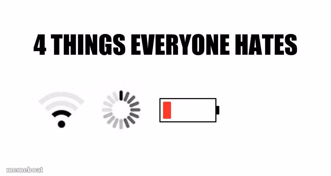 4 things everyone hates - meme generator image preview