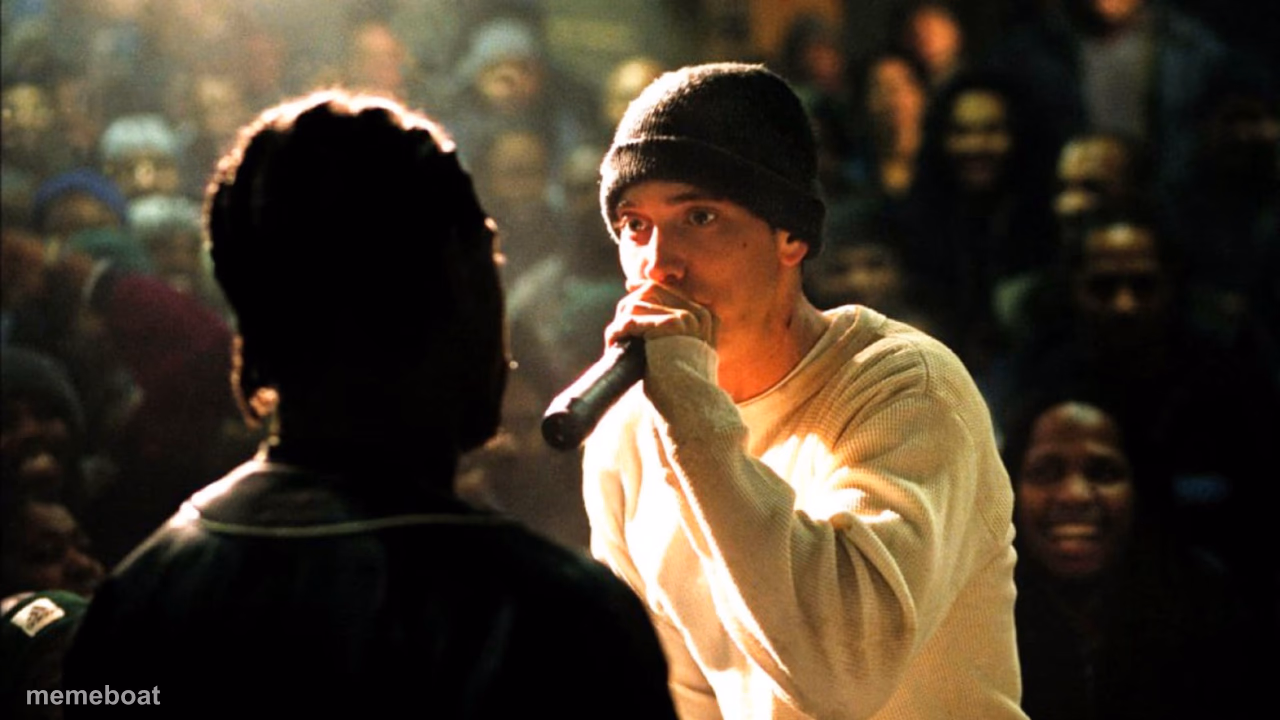 8 Mile rap battle - meme generator image preview