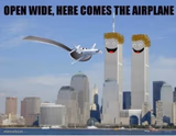 9/11 Here comes the aeroplane