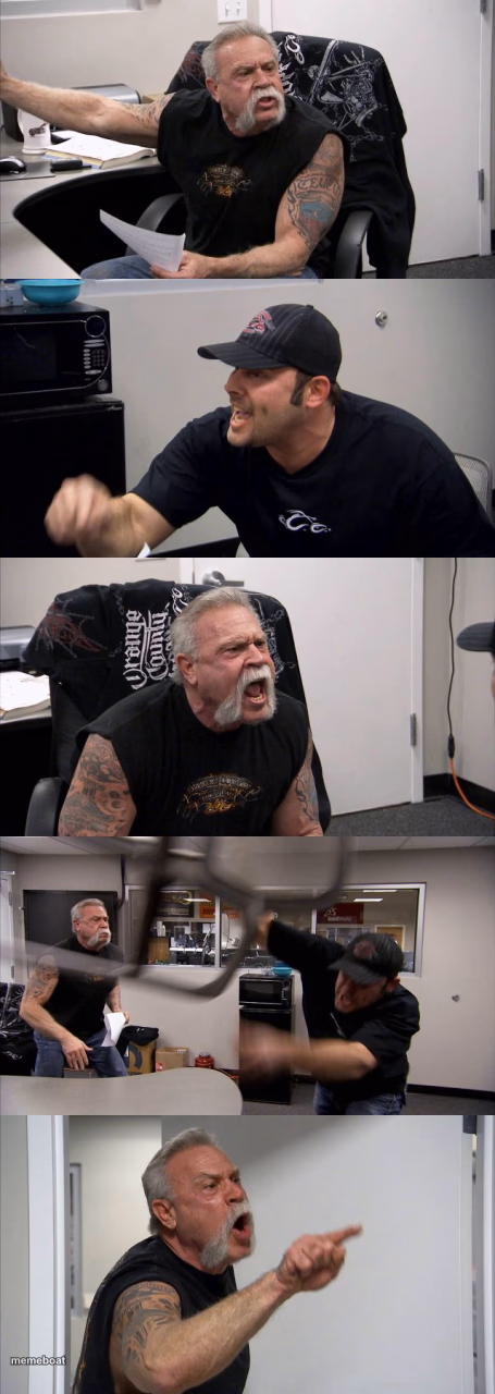 American Chopper Argument - meme generator image preview