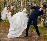 Bride Fighting Groom