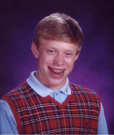 Bad Luck Brian - meme generator image preview