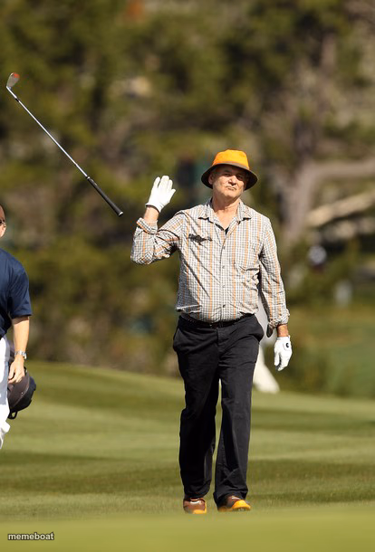 Bill Murray Golf - meme generator image preview