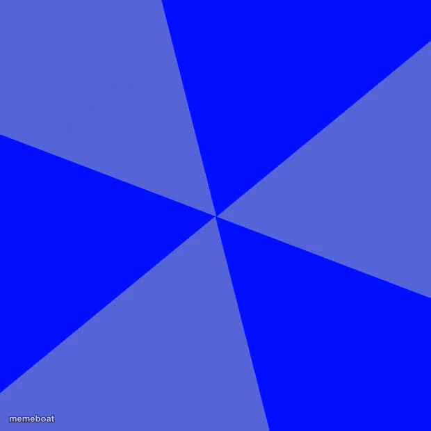 Blank Blue Background - meme generator image preview