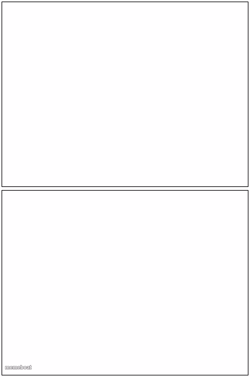 Blank Comic Panel 1x2 - meme generator image preview