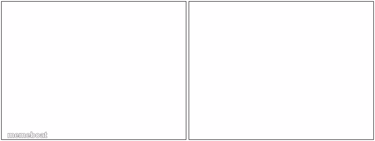Blank Comic Panel 2x1 - meme generator image preview