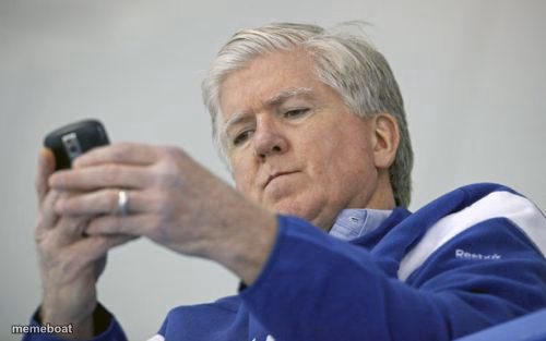 Brian Burke On The Phone - meme generator image preview