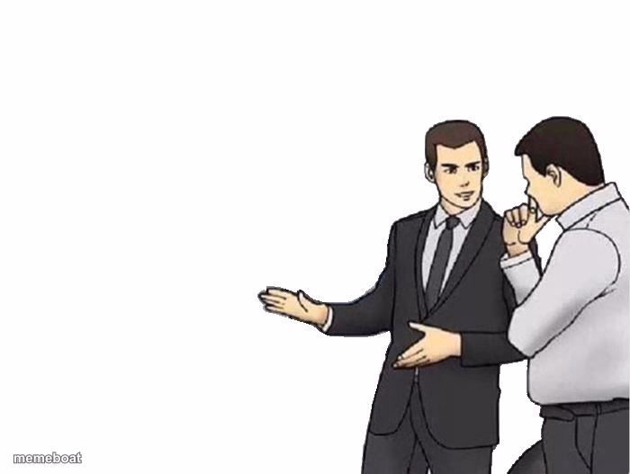 Car Salesman Slaps Hood - meme generator image preview