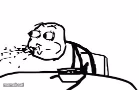 Cereal Guy Spitting - meme generator image preview