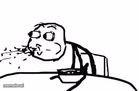 Cereal Guy Spitting
