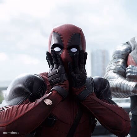Deadpool Surprised - meme generator image preview