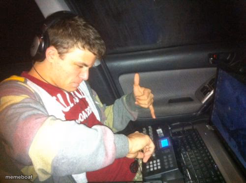 DoucheBag DJ - meme generator image preview