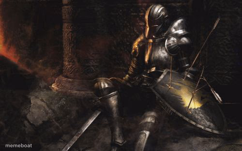 Downcast Dark Souls - meme generator image preview
