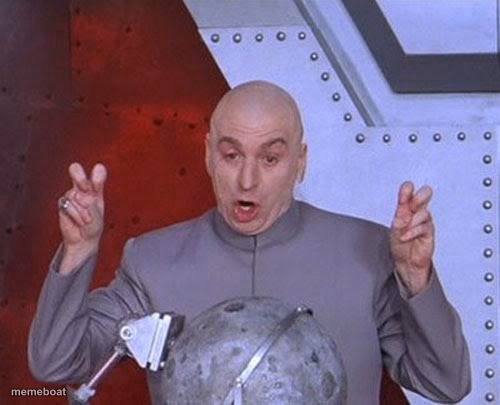 Dr Evil Laser - meme generator image preview