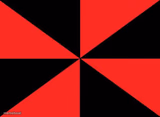 Empty Red And Black