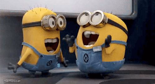 Excited Minions - meme generator image preview