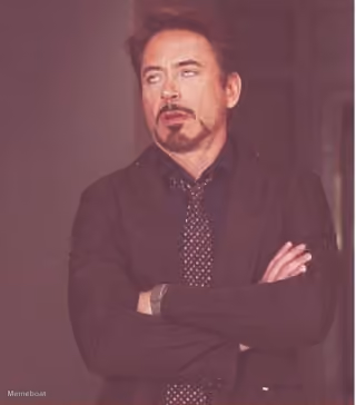 Tony Stark Disapproves