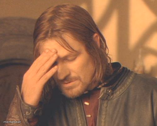Frustrated Boromir - meme generator image preview