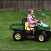 Girl runs over Boy