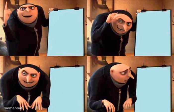 Gru's Plan - meme generator image preview