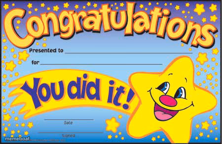 Happy Star Congratulations - meme generator image preview