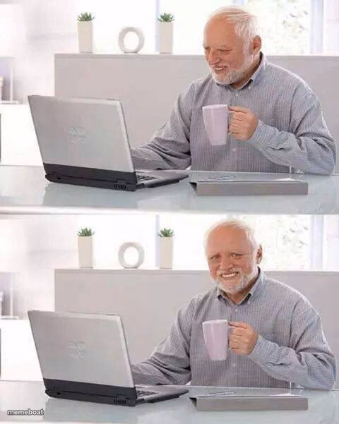 Hide the Pain Harold - meme generator image preview