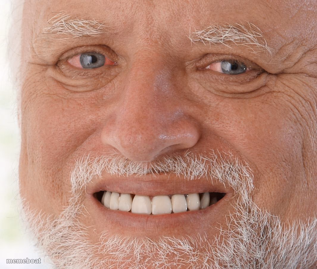 Hide the Pain Harold - meme generator image preview
