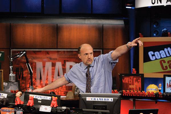 Mad Money Jim Cramer - meme generator image preview