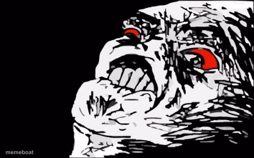 Mega Rage Face - meme generator image preview