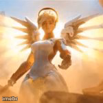 Mercy Saves a Person - meme generator image preview
