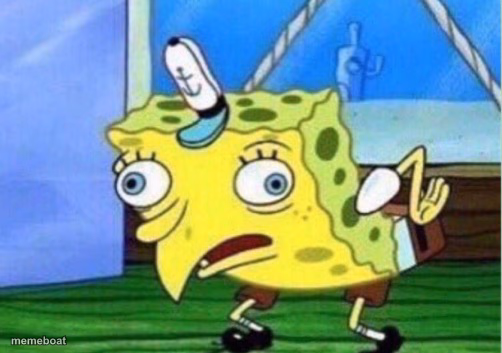 Mocking Spongebob - meme generator image preview