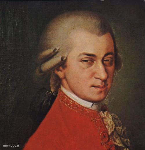 Mozart Not Sure - meme generator image preview