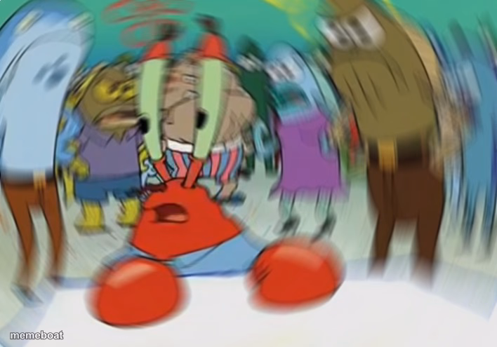 Mr Krabs Blur Meme - meme generator image preview