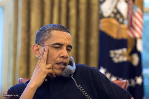 No I Can't Obama - meme generator image preview