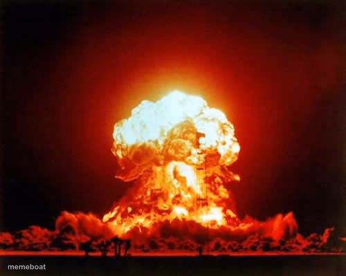 Nuclear Explosion - meme generator image preview