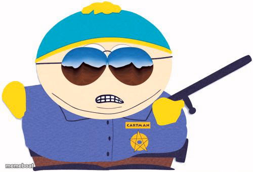 Officer Cartman - meme generator image preview