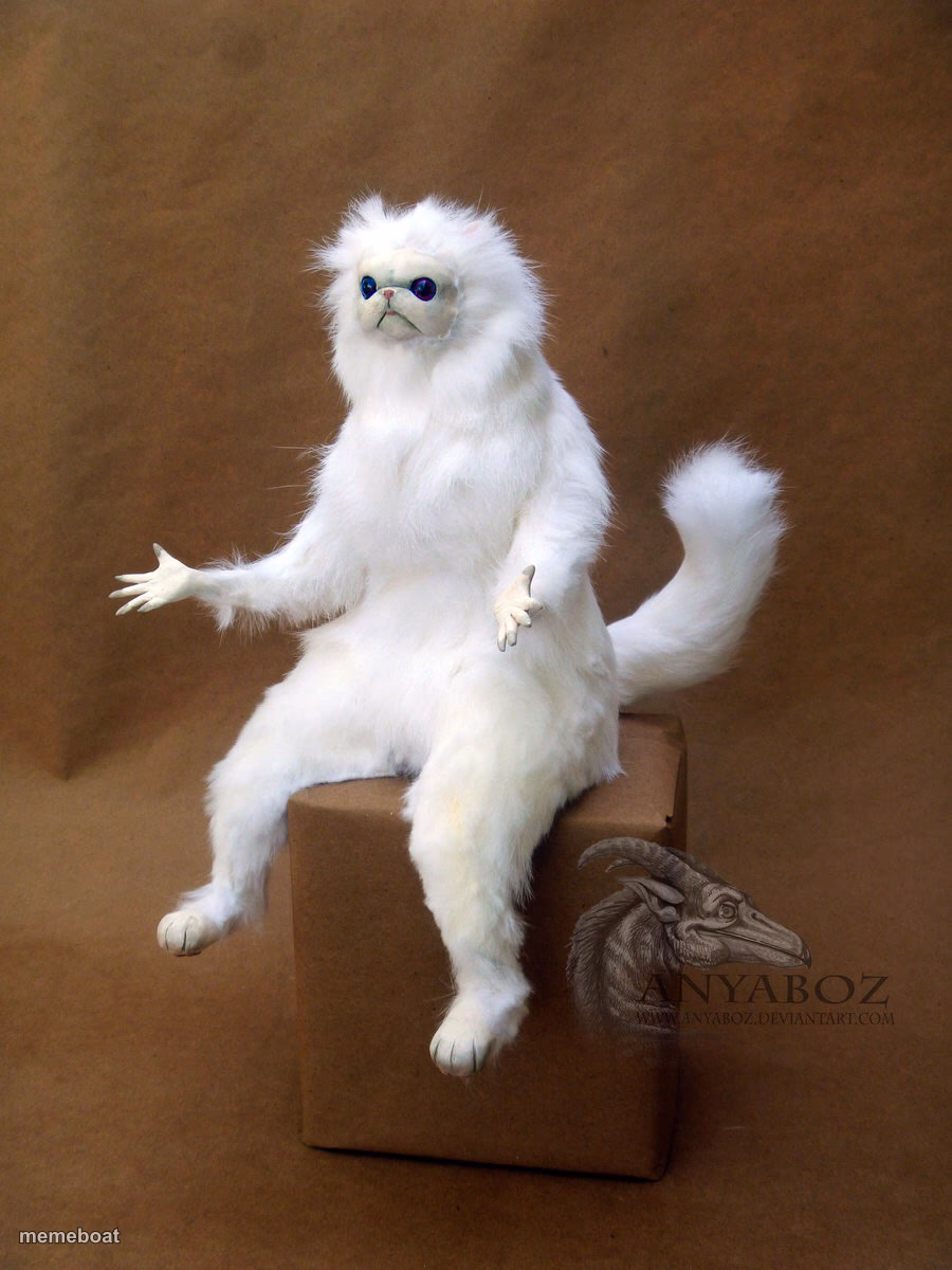 Persian Cat Room Guardian Single - meme generator image preview