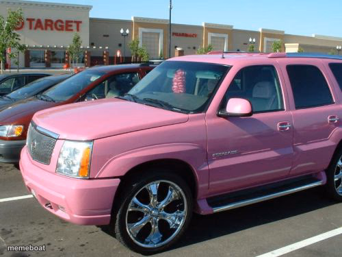 Pink Escalade - meme generator image preview
