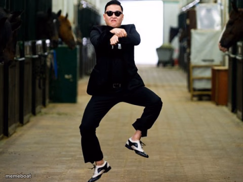 Psy Horse Dance - meme generator image preview