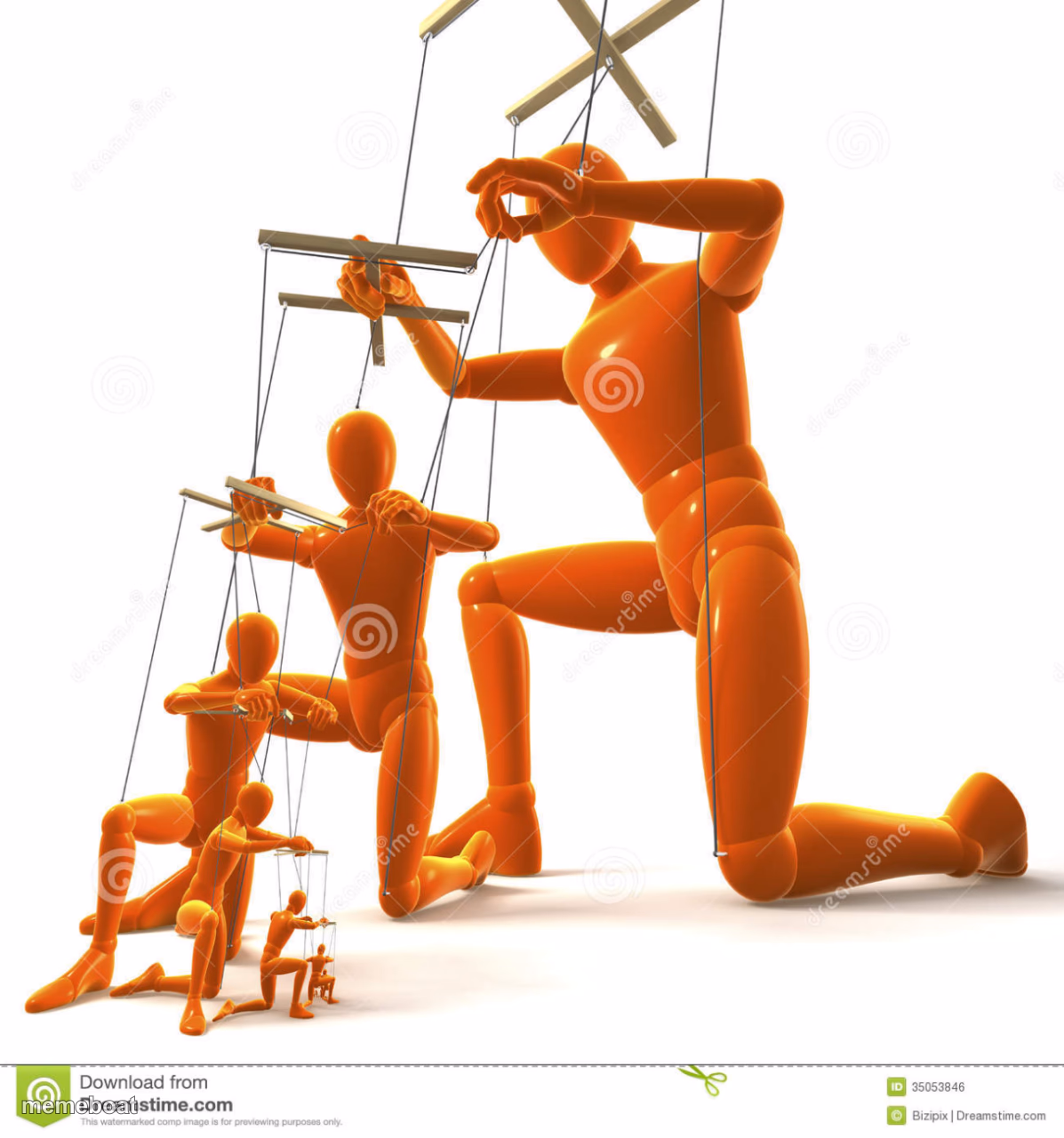 Puppet hierarchy - meme generator image preview