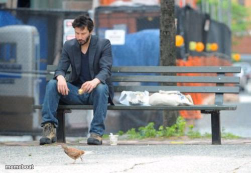 Sad Keanu - meme generator image preview