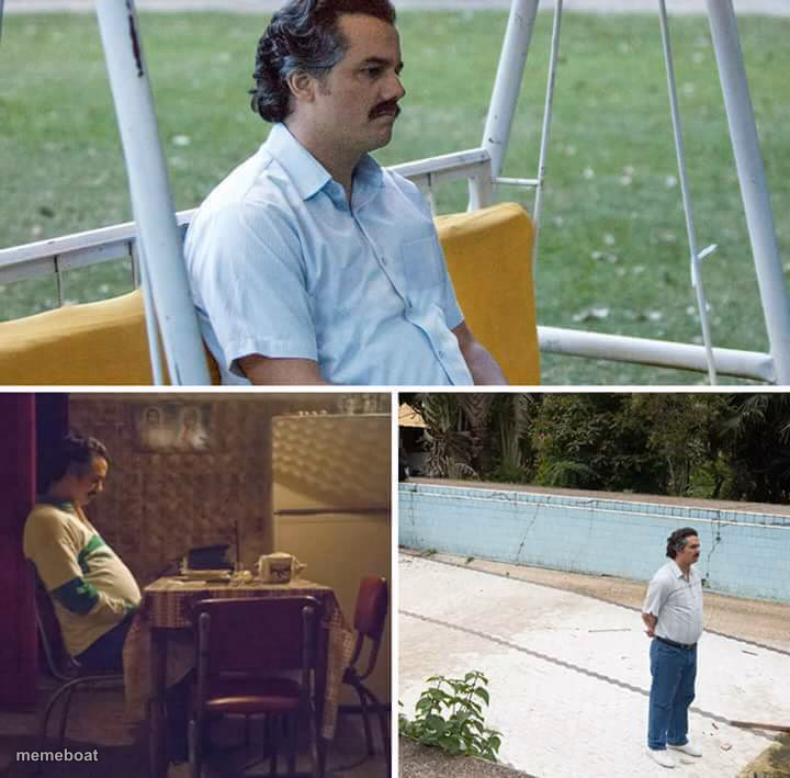 Sad Pablo Escobar - meme generator image preview