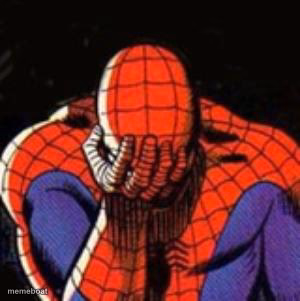 Sad Spiderman - meme generator image preview