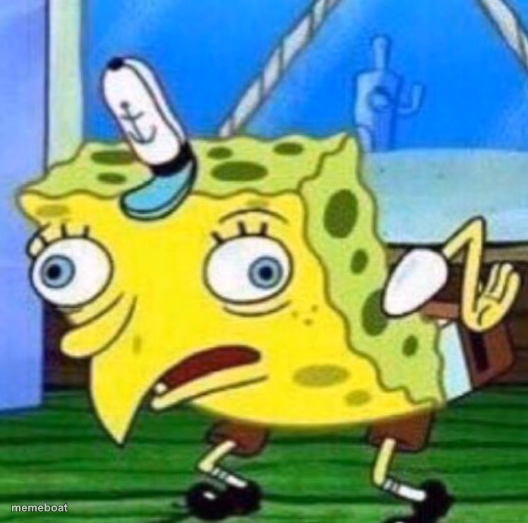 Sarcastic spongebob - meme generator image preview